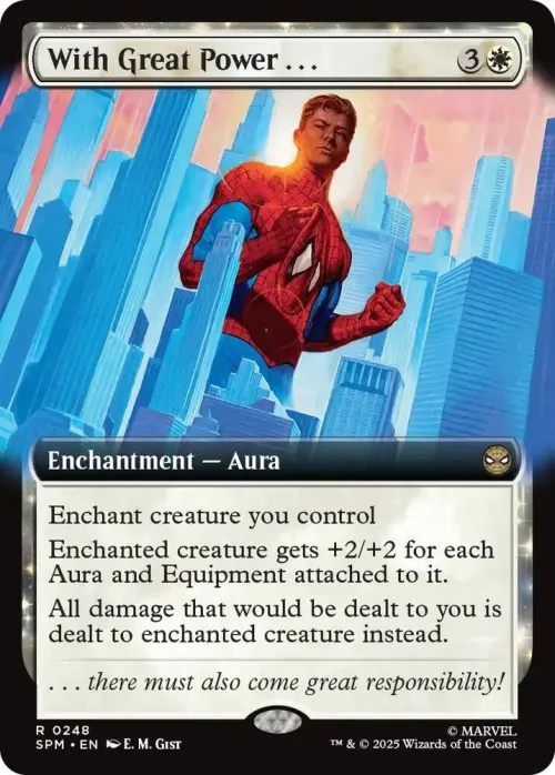 With Great Power... - Foil