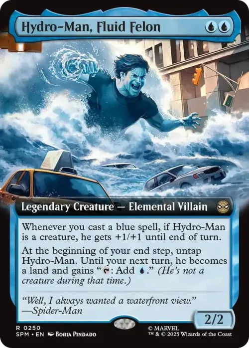 Hydro-Man, Fluid Felon - Foil