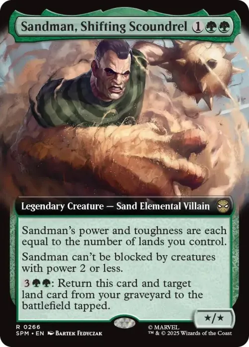 Sandman, Shifting Scoundrel - Foil