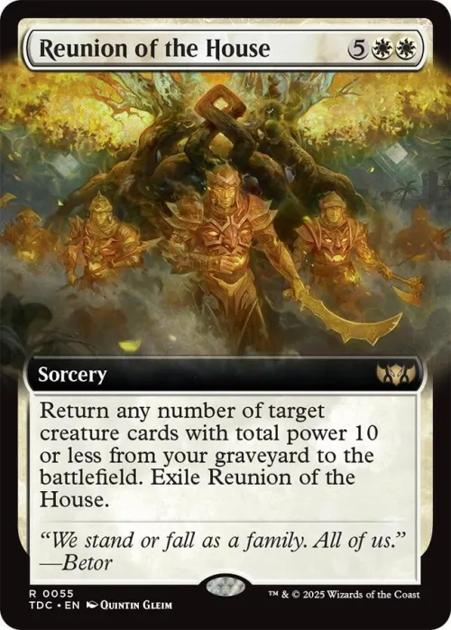 Reunion of the House