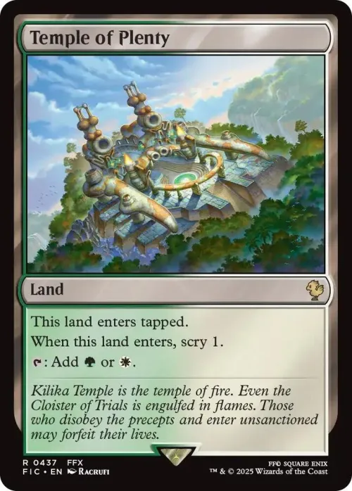 Temple of Plenty - Surge Foil