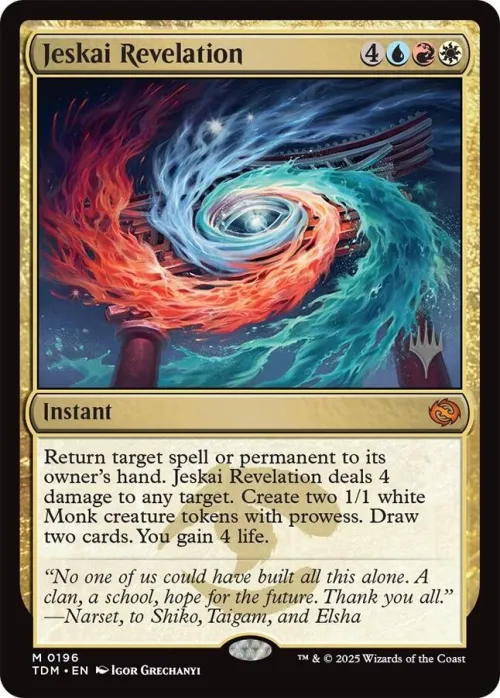 Jeskai Revelation - Foil