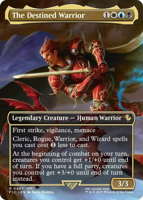 The Destined Warrior - Foil