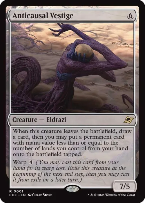 Anticausal Vestige - Foil