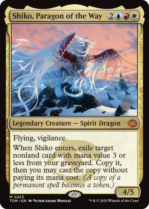 Shiko, Paragon of the Way - Foil