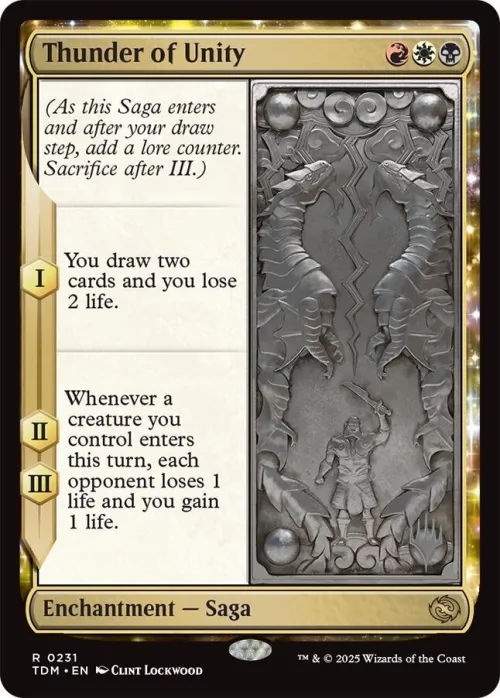 Thunder of Unity - Foil