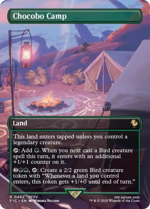 Chocobo Camp - Foil