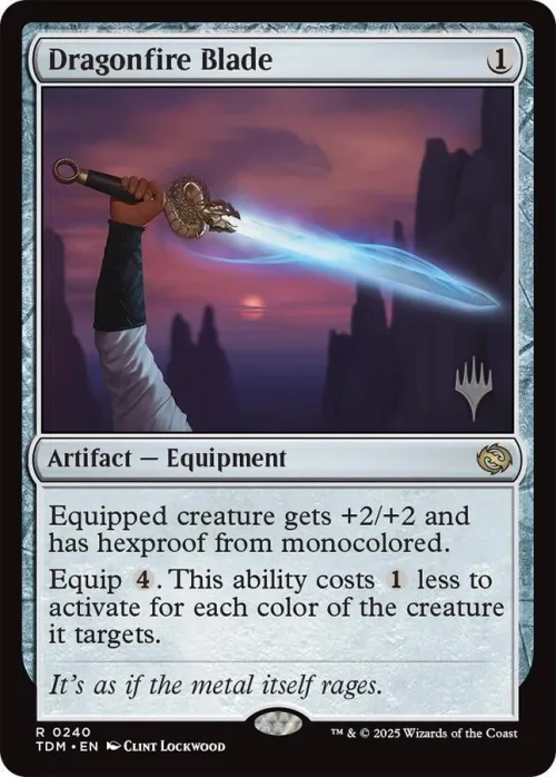 Dragonfire Blade - Foil