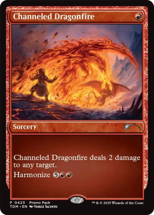 Channeled Dragonfire - Foil
