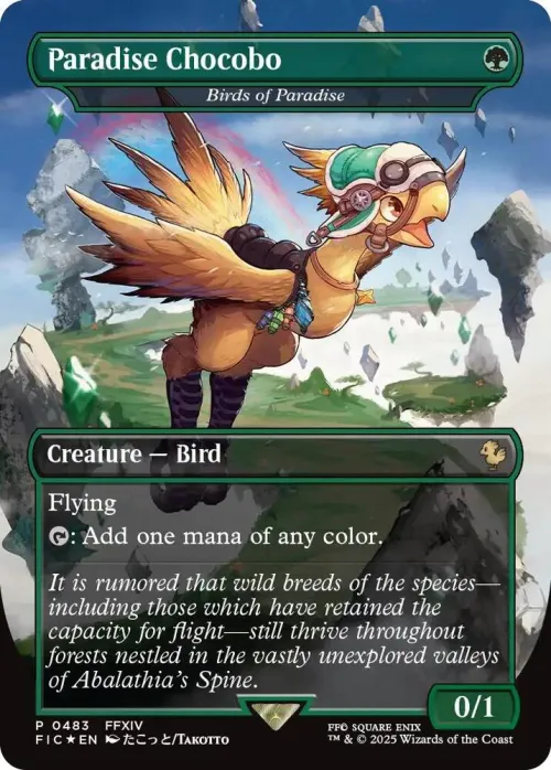 Paradise Chocobo - Birds of Paradise