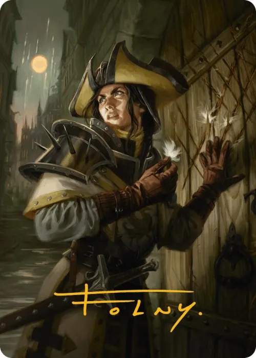 Thraben Inspector Art Card - Gold Stamped Signature