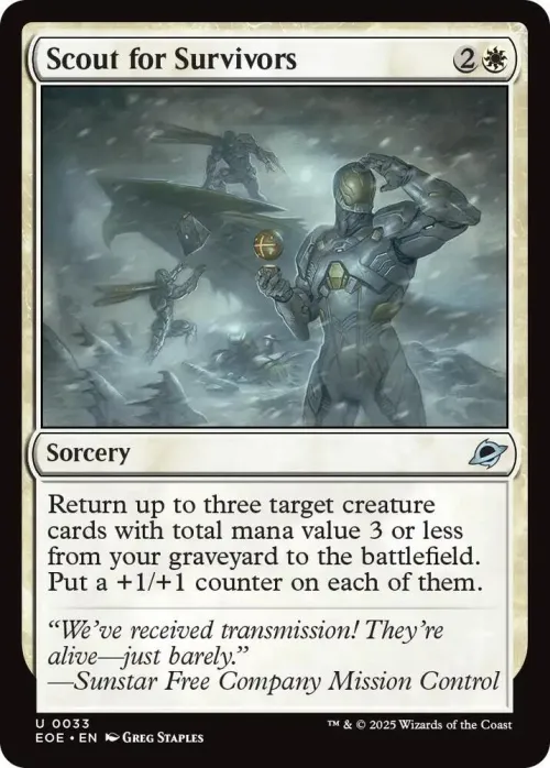 Scout for Survivors - Foil