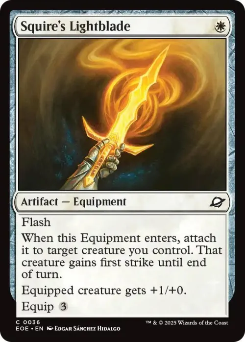 Squire's Lightblade - Foil