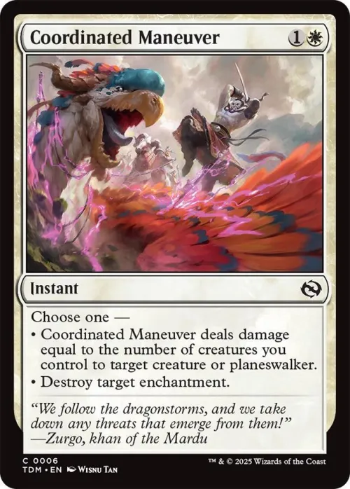 Coordinated Maneuver - Foil