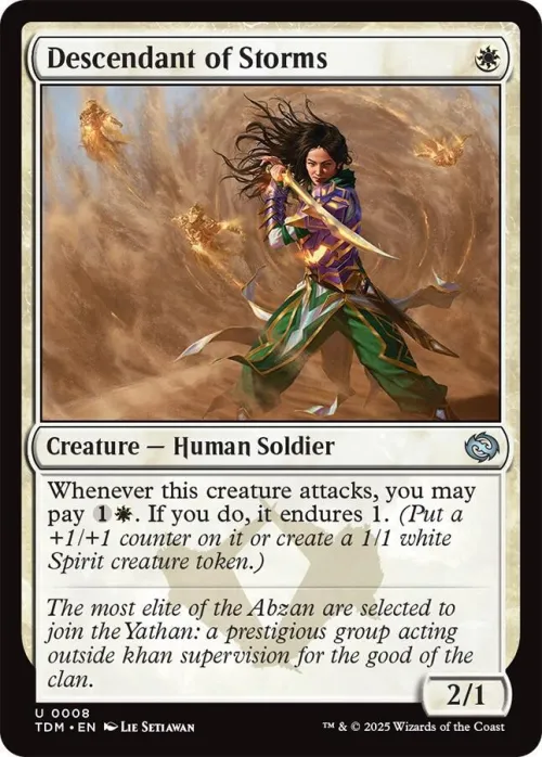 Descendant of Storms - Foil
