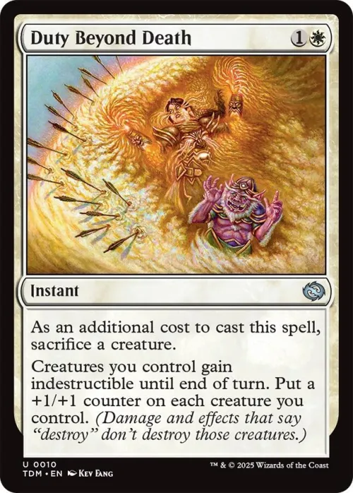 Duty Beyond Death - Foil