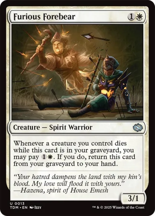Furious Forebear - Foil