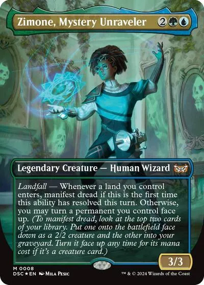 Zimone, Mystery Unraveler - Foil
