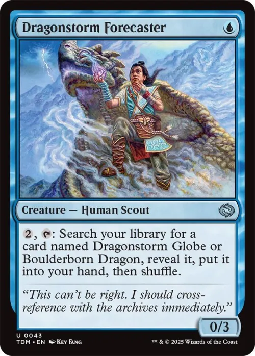 Dragonstorm Forecaster - Foil