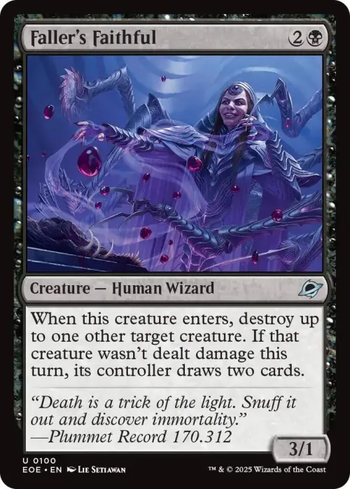 Faller's Faithful - Foil