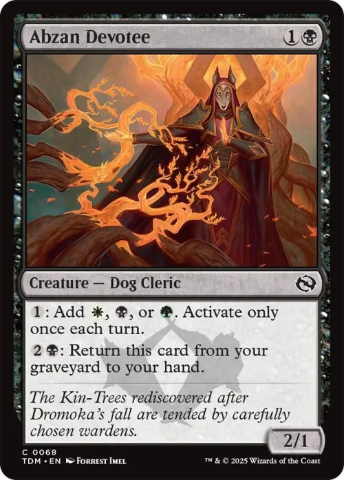 Abzan Devotee - Foil