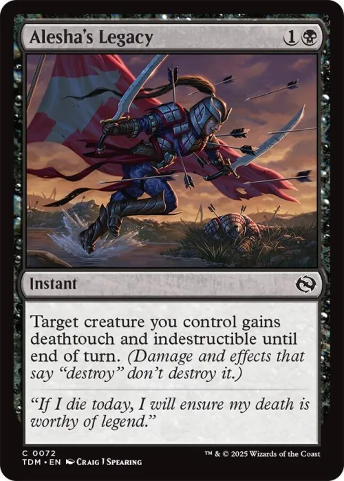 Alesha's Legacy - Foil