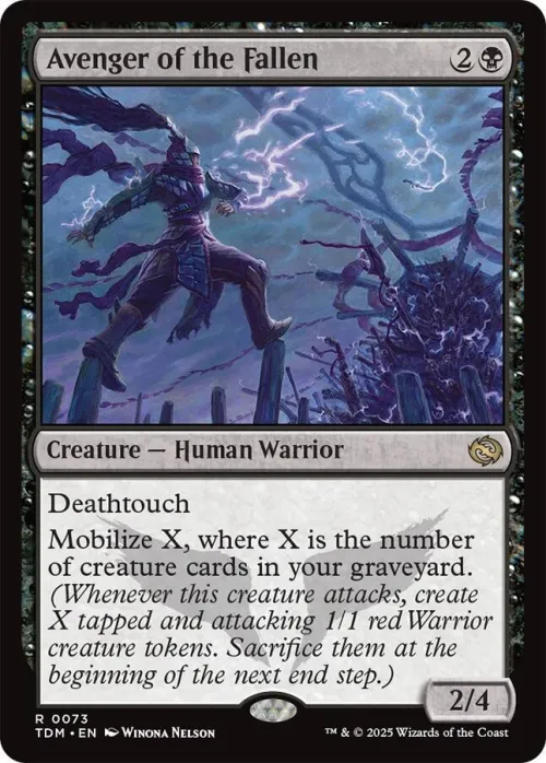Avenger of the Fallen - Foil