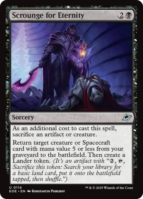 Scrounge for Eternity - Foil