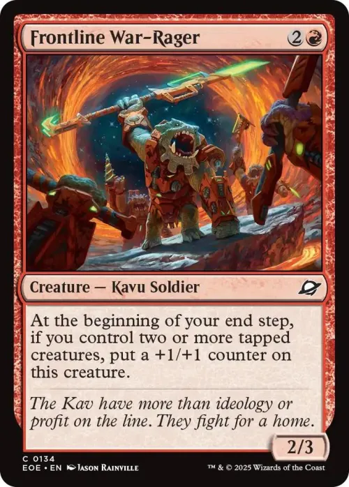 Frontline War-Rager - Foil