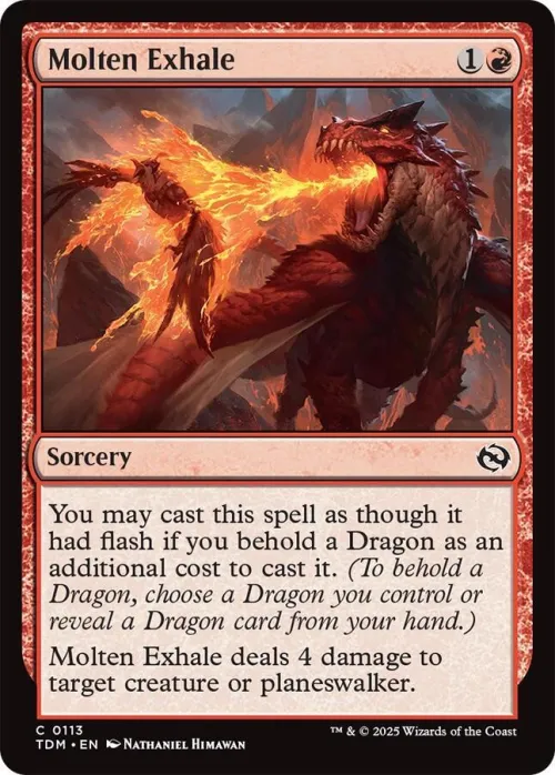 Molten Exhale - Foil
