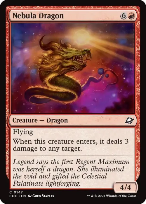 Nebula Dragon - Foil