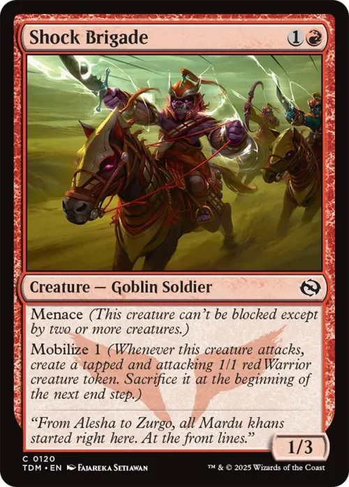 Shock Brigade - Foil