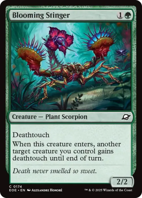 Blooming Stinger - Foil