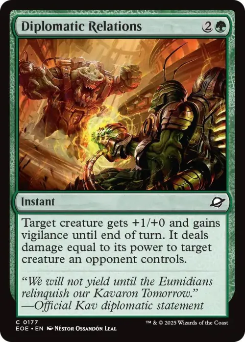 Diplomatic Relations - Foil