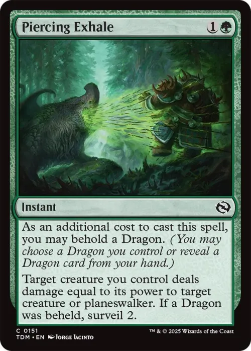 Piercing Exhale - Foil