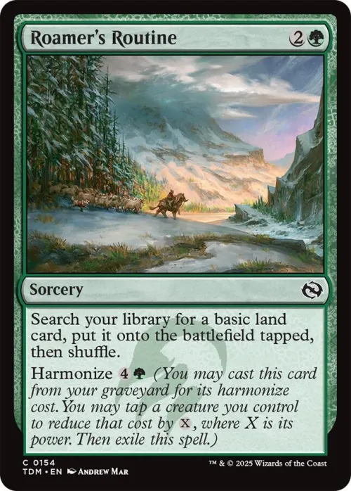 Roamer's Routine - Foil