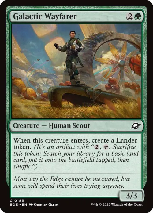 Galactic Wayfarer - Foil