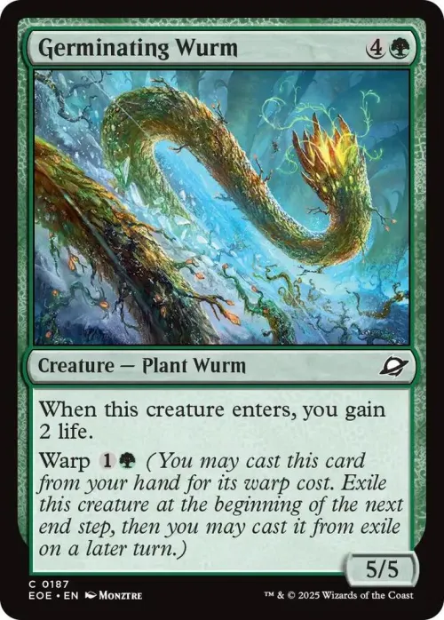 Germinating Wurm - Foil