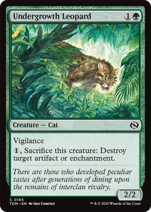 Undergrowth Leopard - Foil