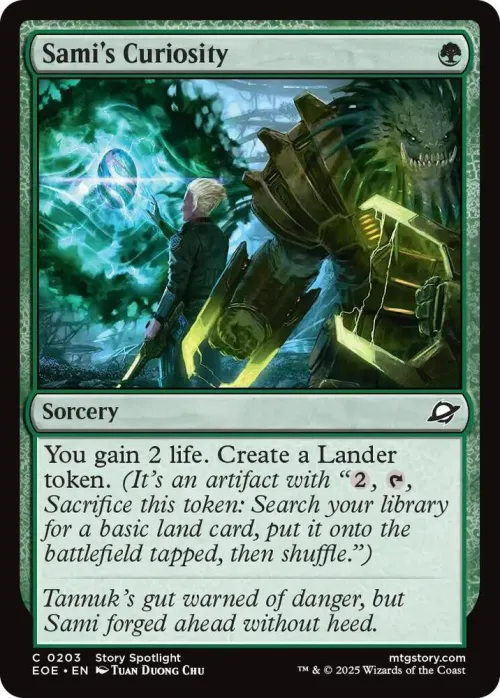 Sami's Curiosity - Foil