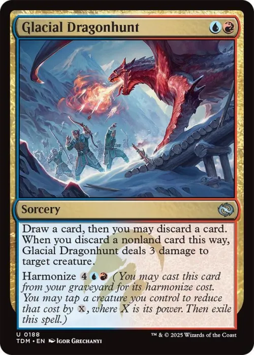 Glacial Dragonhunt - Foil