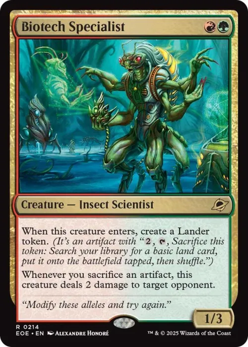 Biotech Specialist - Foil