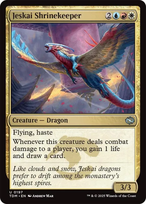 Jeskai Shrinekeeper - Foil