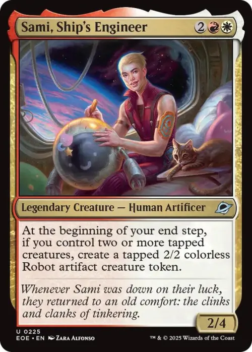 Sami, Ship's Engineer - Foil