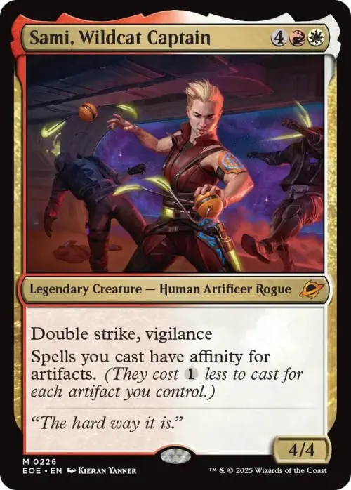Sami, Wildcat Captain - Foil