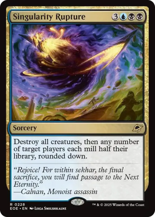 Singularity Rupture - Foil