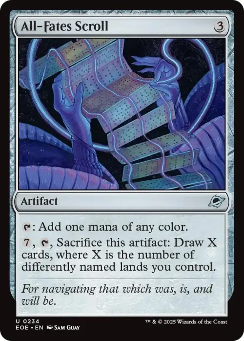 All-Fates Scroll - Foil