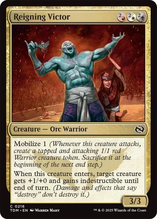 Reigning Victor - Foil