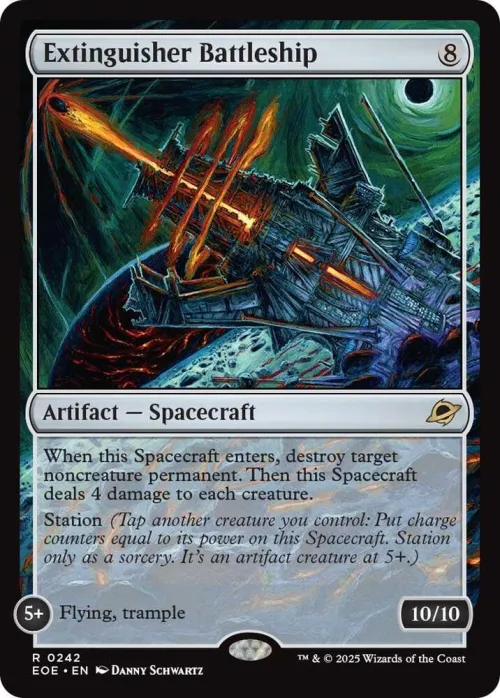 Extinguisher Battleship - Foil