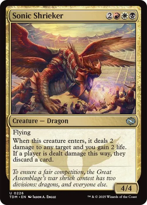 Sonic Shrieker - Foil